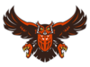 Owl Orange Cut Image